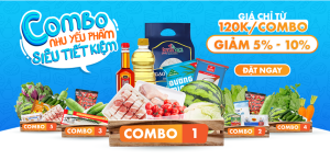 combo thực phẩm tại siêu thị online